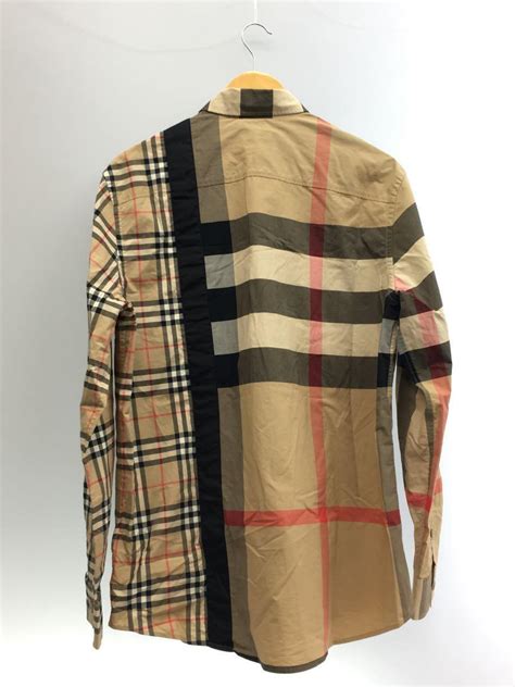 burberry 8033101|Burberry 8033101 Patchwork Design Rubber Logo Plaid Long .